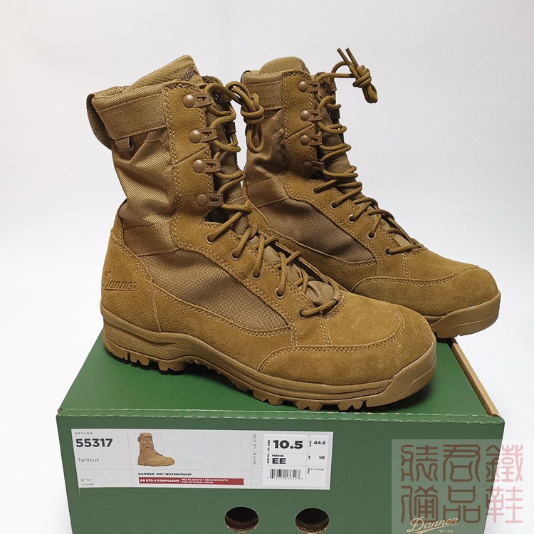 现货Danner 55317 TANICUS 高帮轻量防水沙漠靴丹娜作战靴战术靴