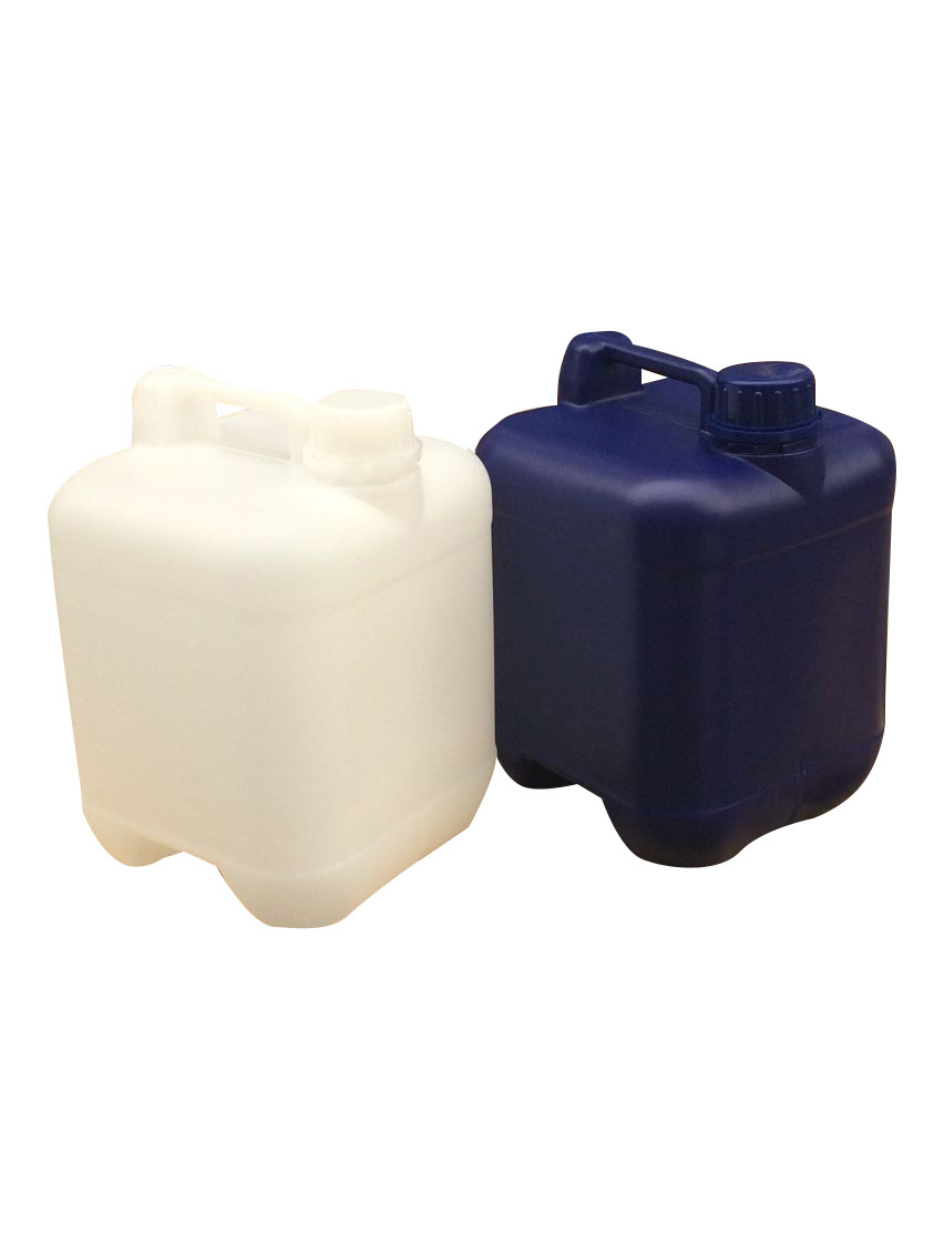 工厂10升白色手提加厚厚方蓝色包装塑料10kg水桶