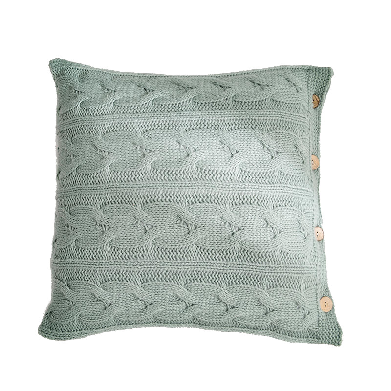 蔓越家北欧ins针织抱枕样板间客厅沙发靠垫床头靠枕不含芯抱枕套