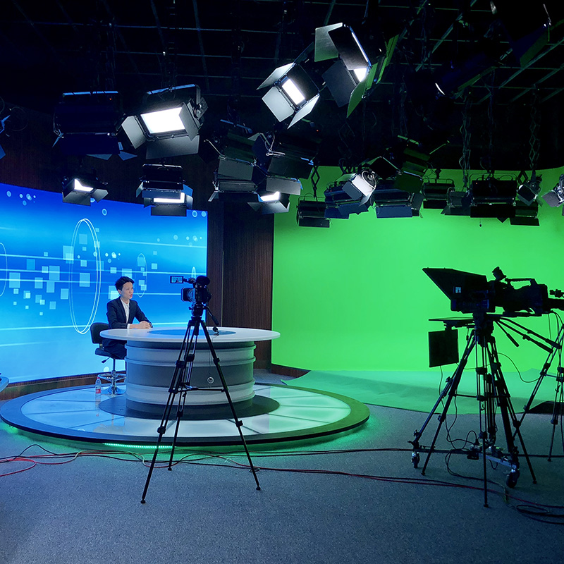 贝阳演播室灯光厅直播间led补光灯摄像摄影灯1100d访谈录像电影视频棚