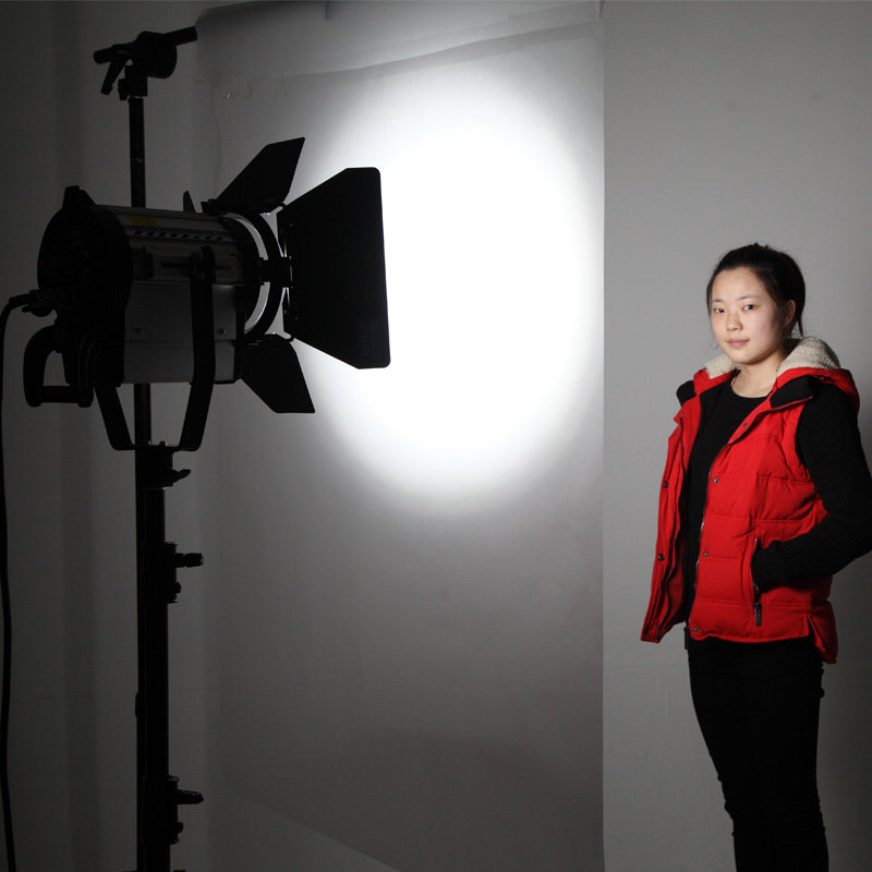 贝阳led聚光灯150w大功率微电影灯光视频灯常亮补光灯专业影视拍摄像