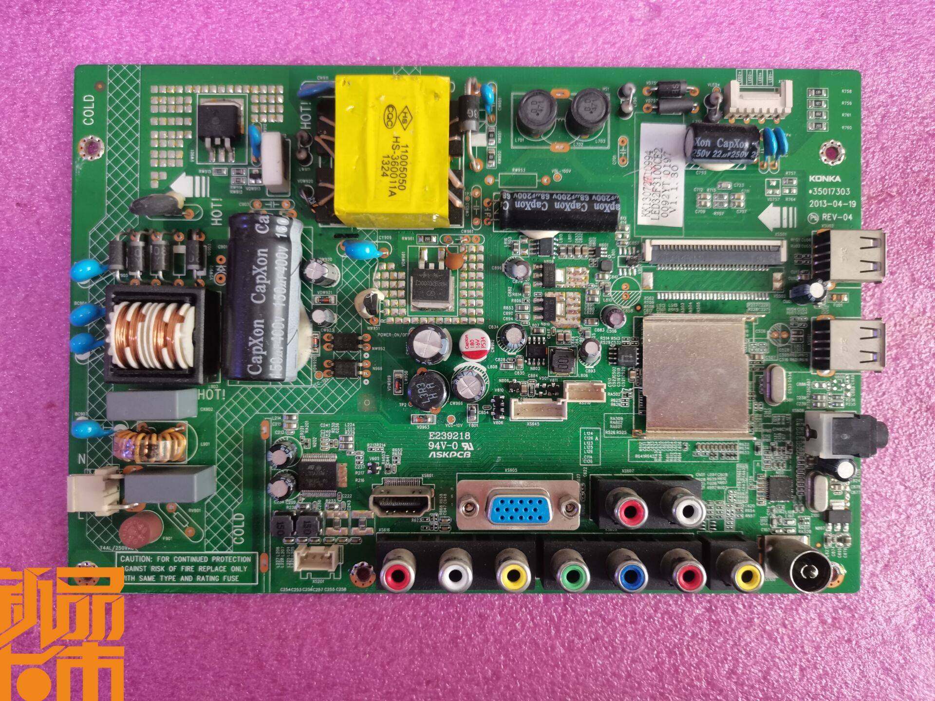 原装康佳led32f2000eled3253360ce主板3501730335016968配屏显示屏