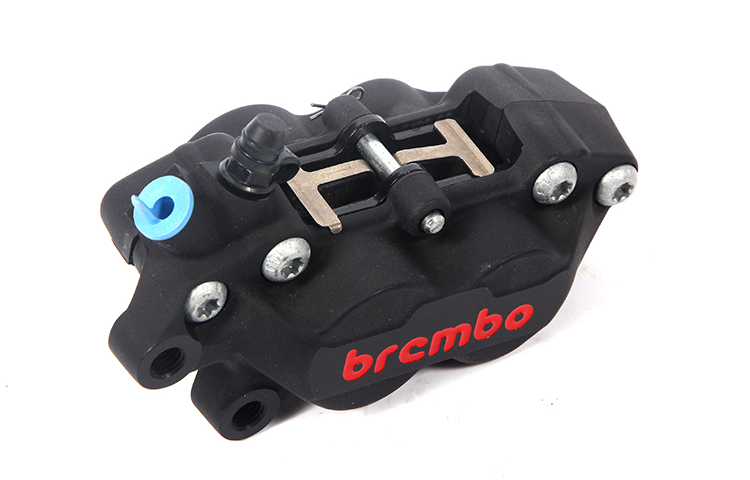卡钳布雷博brembo摩托车改装p4鲍鱼活塞40mm锁点刹车片