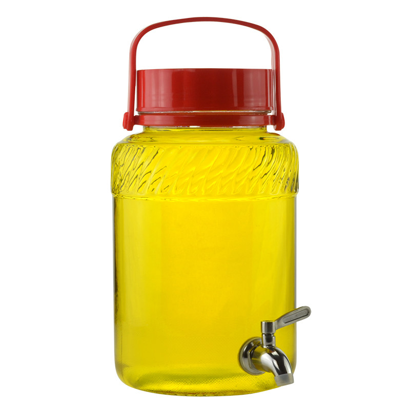 油桶油罐厨房家用玻璃油瓶大容量储油油壶大号油壶