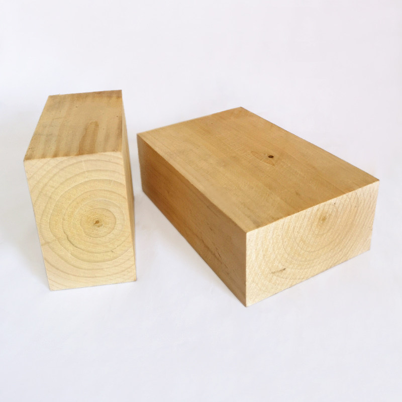 木块原木实木材料硬木方木块立方体长方体垫木枕木模型制作工具