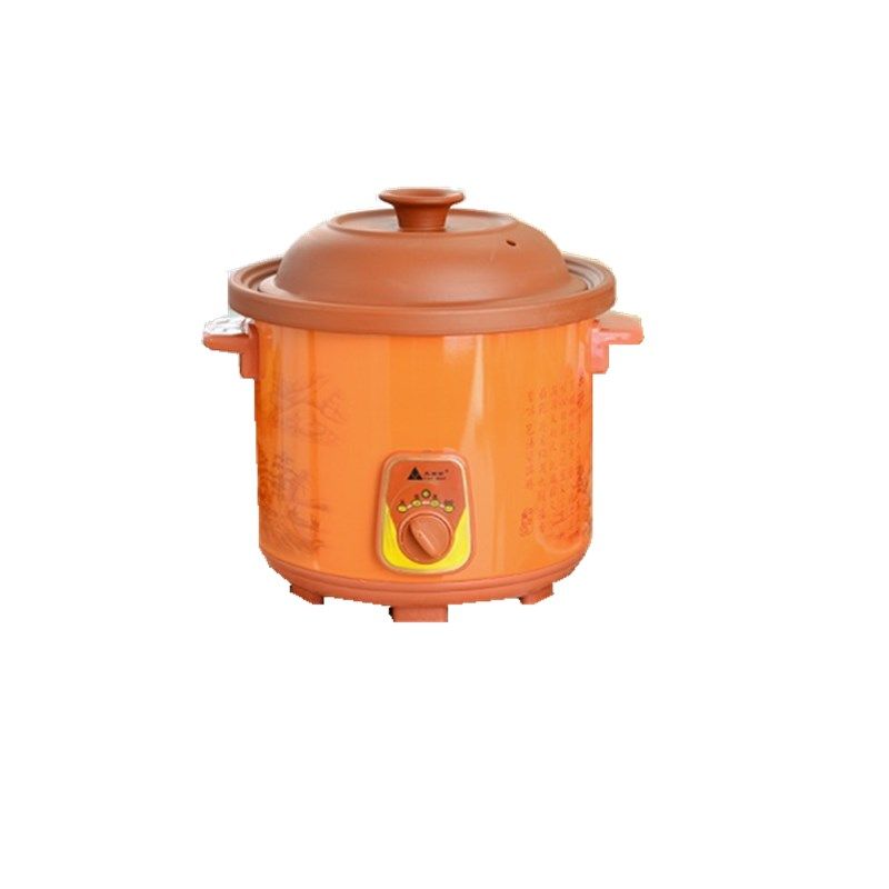 元田谷紫砂锅电炖锅白瓷炖锅电炖盅养生锅煮粥锅电砂锅煮粥煲汤_不