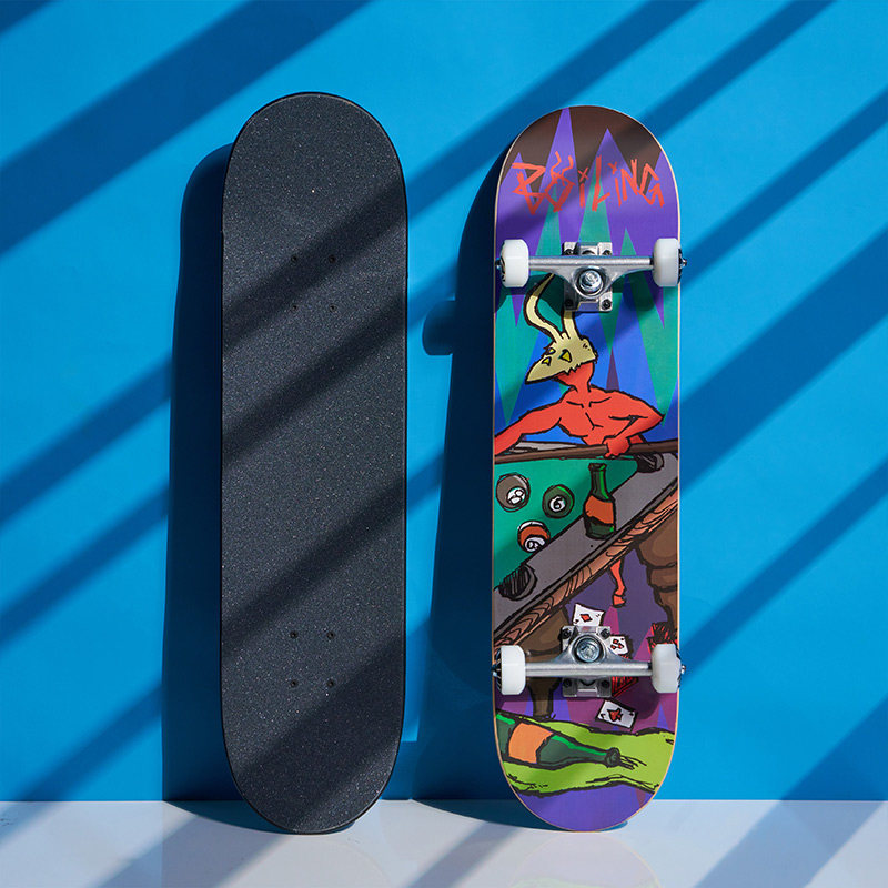 boiling入门滑板初学者成人专业板