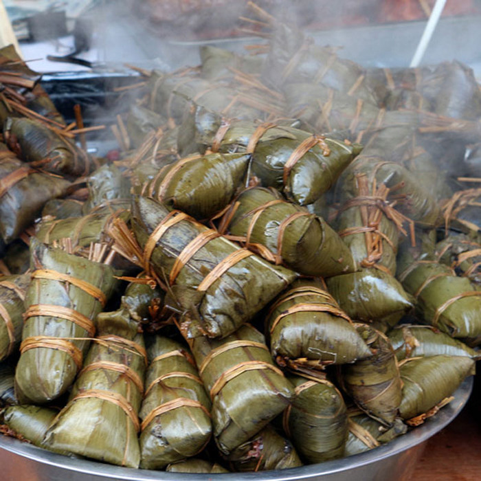 粽子肉粽高州香菇花生鲜肉新鲜订做手工五花粽子