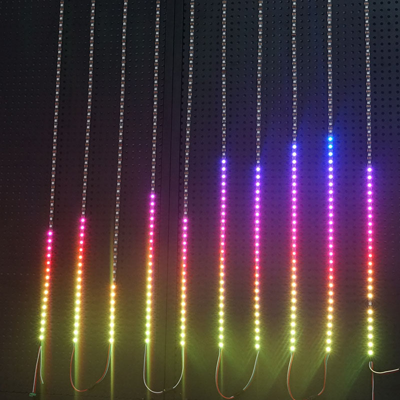 2812幻彩频谱跑马声控ktv家庭影院迪厅diy七彩灯led灯带