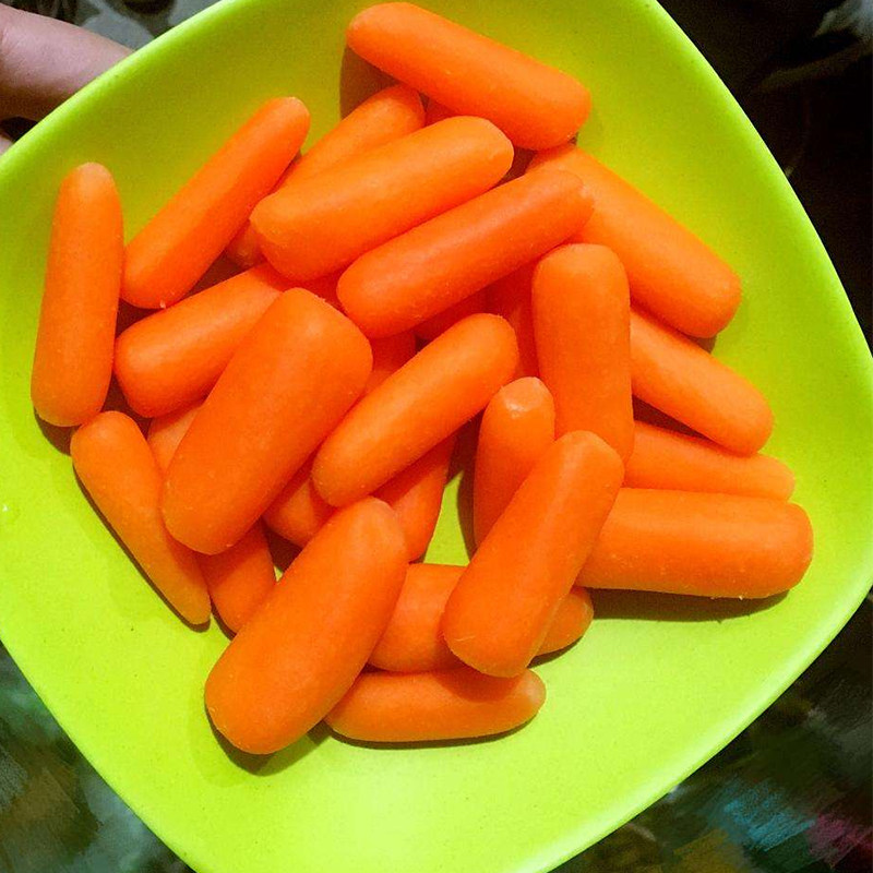 新鲜蔬菜手指胡萝卜迷你萝卜叶子500g江浙沪5斤其它