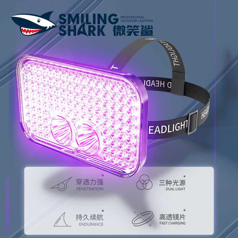 照蝎子灯头戴式捕蝎灯户外逮捉抓蝎子专用头灯超亮紫光灯充电捕蝎