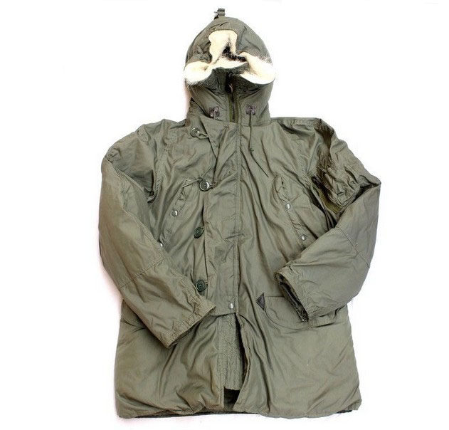 军版原品美国n3b重量级防寒服极地美军寒区经典军迷大衣