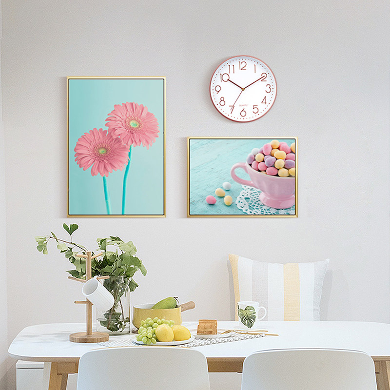 北欧餐厅装饰画ins风挂画小清新简约墙面装饰壁画现代装饰画