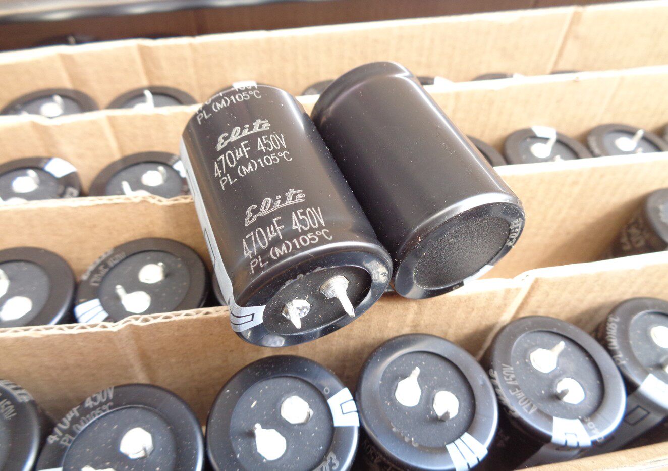 470uf450v台湾elite电源电容pl2w471mnd3045r450v470uf30x45电容器