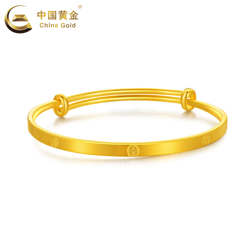 中国黄金手镯标志logo图片