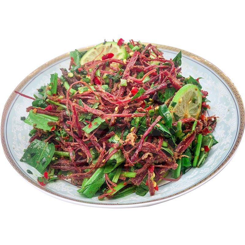 干巴柠檬傣味牛肉空运其它干货