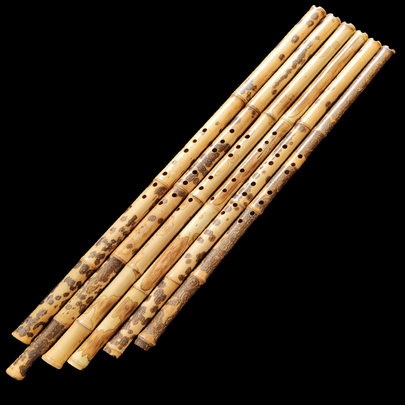 玉屏专业调教gf八孔初学箫笛乐器妃斑红斑箫