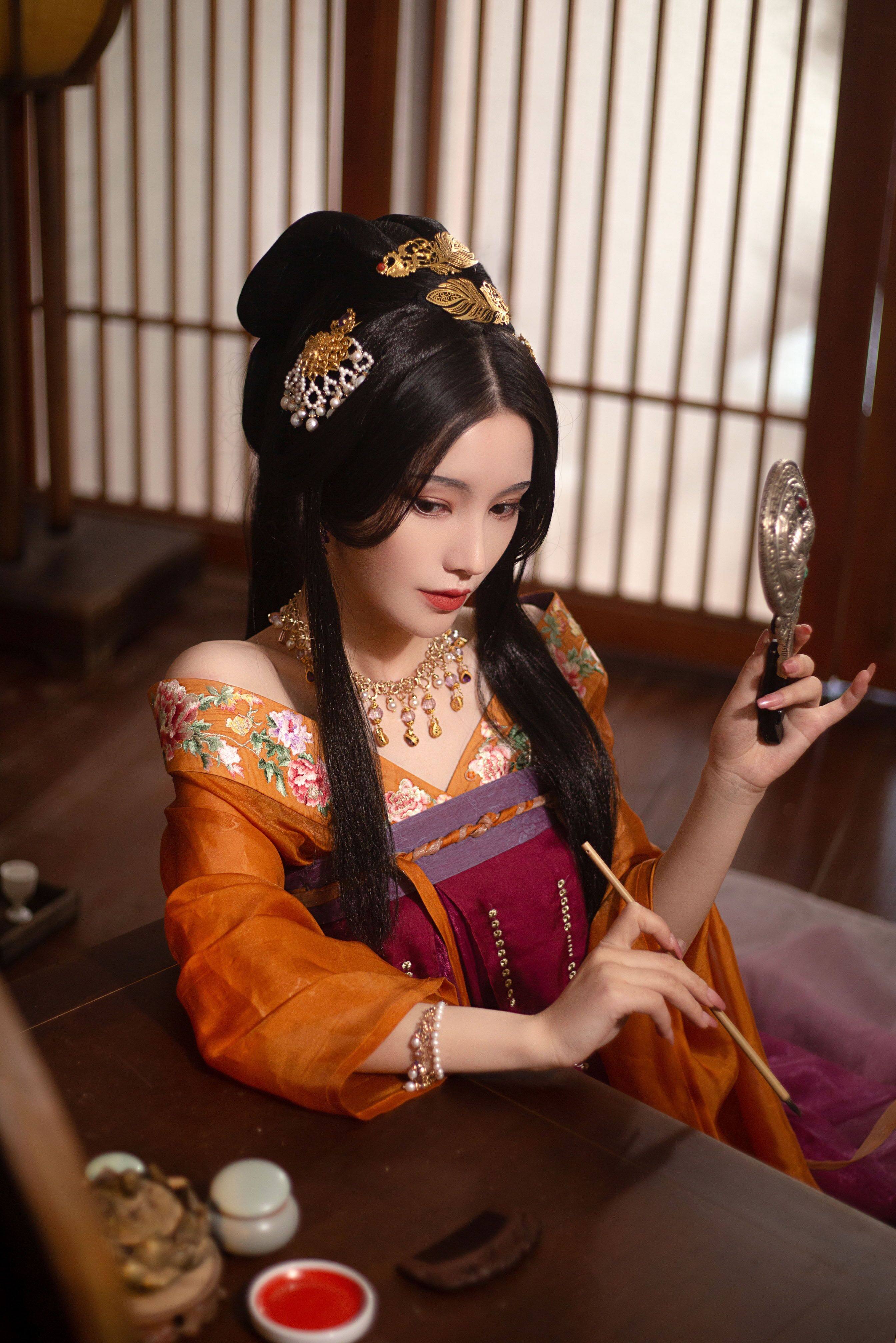 汉锦出租游园惊梦萧美隋朝装汉汉服