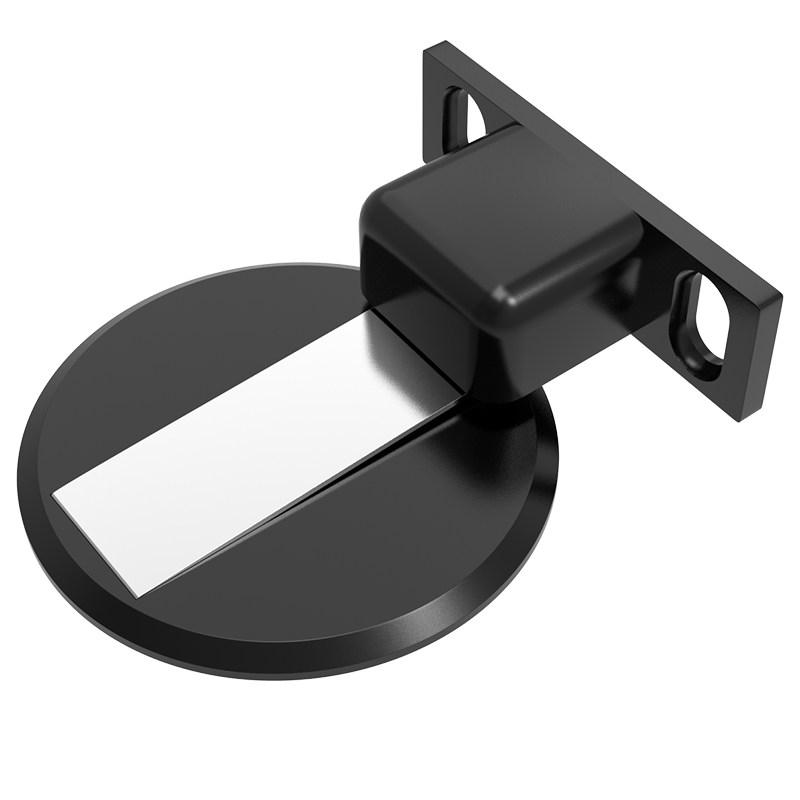 打孔金属门吸卧室地装门防风卡扣吸门器免钉门门吸