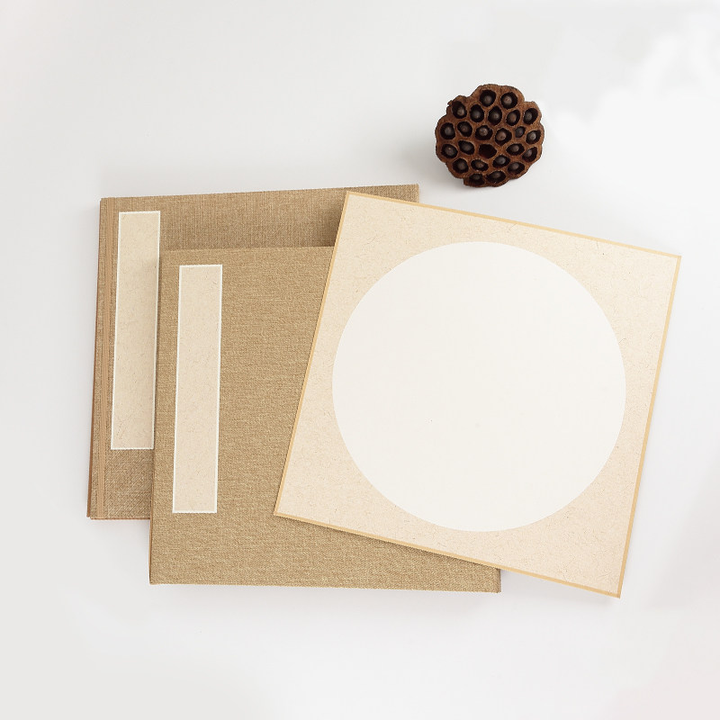 加厚仿古色古法画片宣纸生宣卡纸文房毛笔书法国画创作用作品纸写生卡