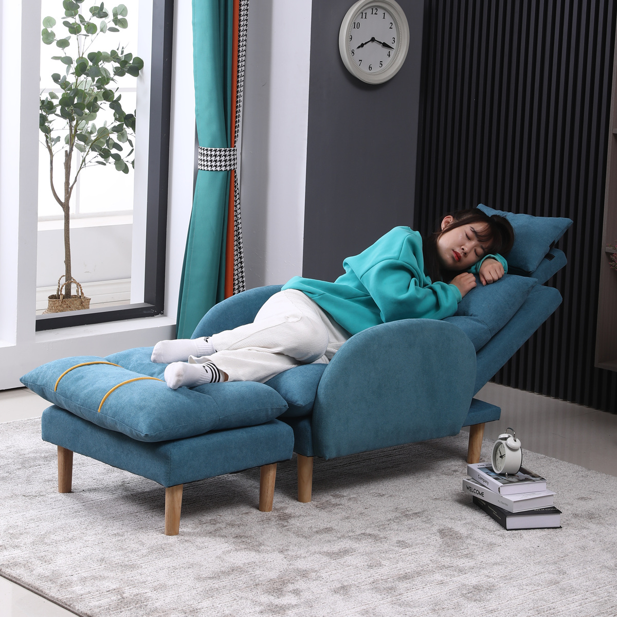 网红懒人沙发榻榻米舒适坐垫小户户型成单单人懒人沙发