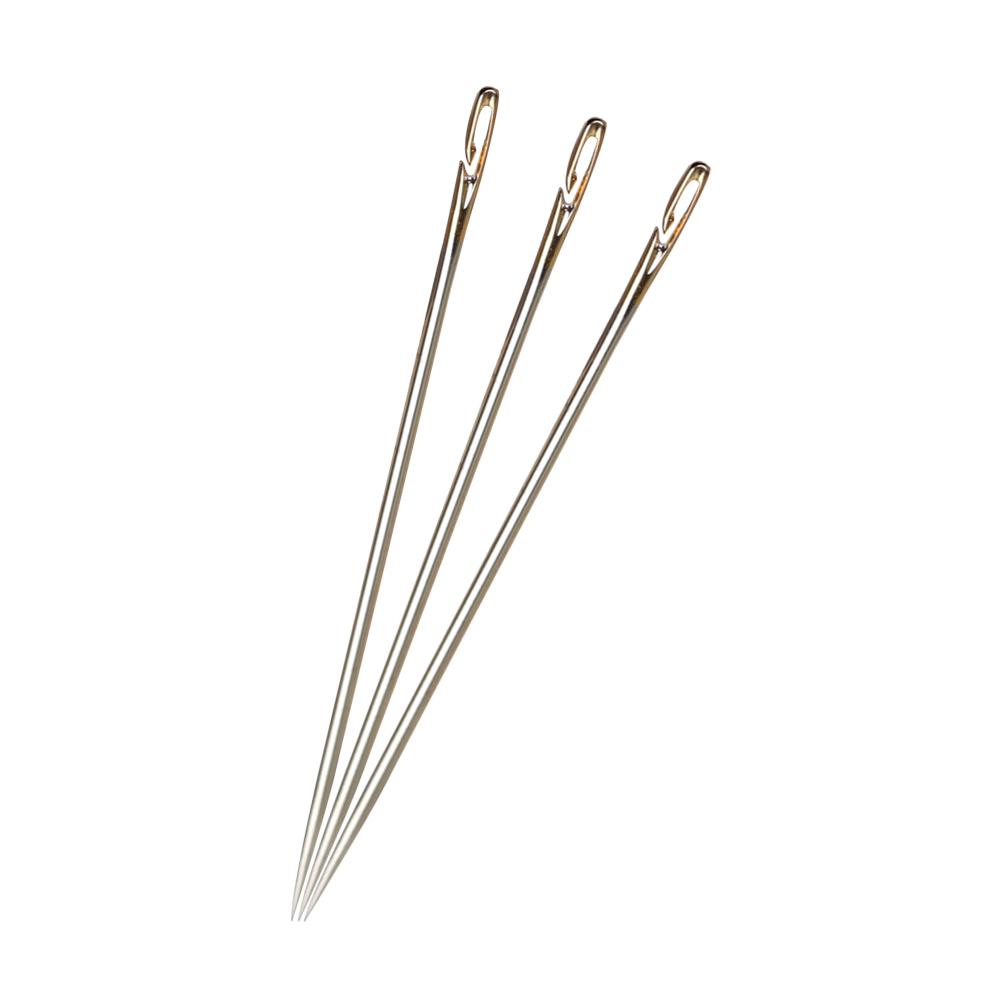 免穿家金银针小盲人穿线不用被子用手大号衣服针