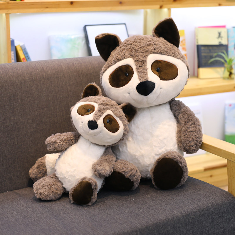 长尾浣熊公仔毛绒玩具抱抱熊考拉小浣熊布娃娃生日礼物男女生玩偶