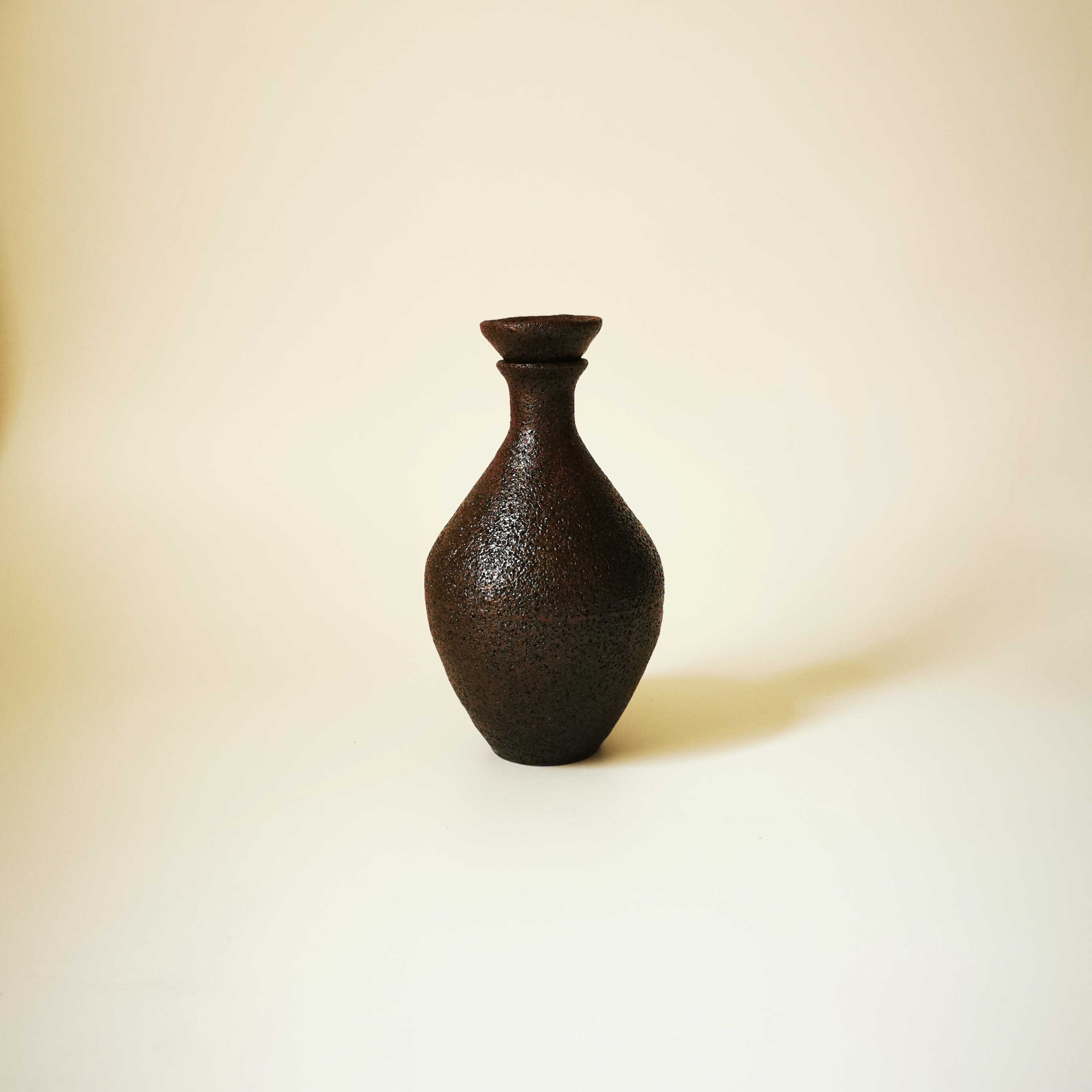 冷水柴烧粗陶水壶凉水水罐储水罐子酒壶随身冷水壶