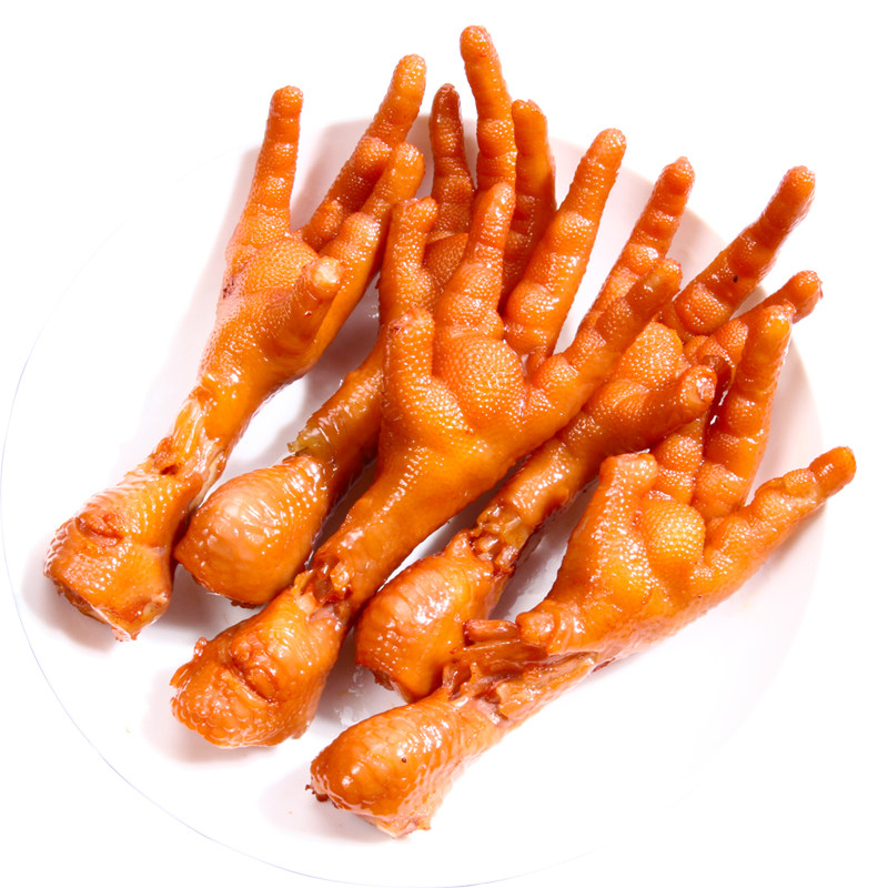 阿满食品卤味鸡爪凤爪真空真空包包装熟食小吃鸡肉零食