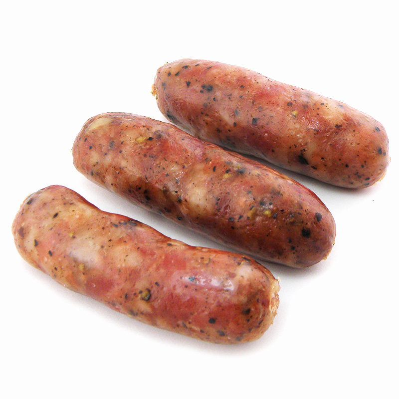 安可鲜肉香肠250g速冻食品黑胡椒烤肠肉肠火锅麻辣烫其它猪肉类