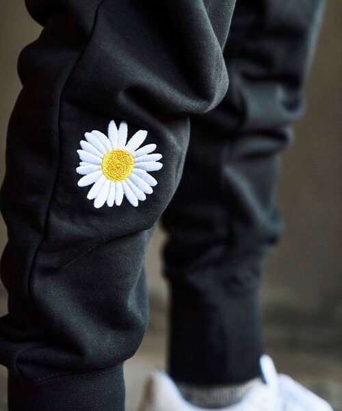 正品nike耐克nsw男女刺绣小雏菊收脚束运动长裤运动长裤