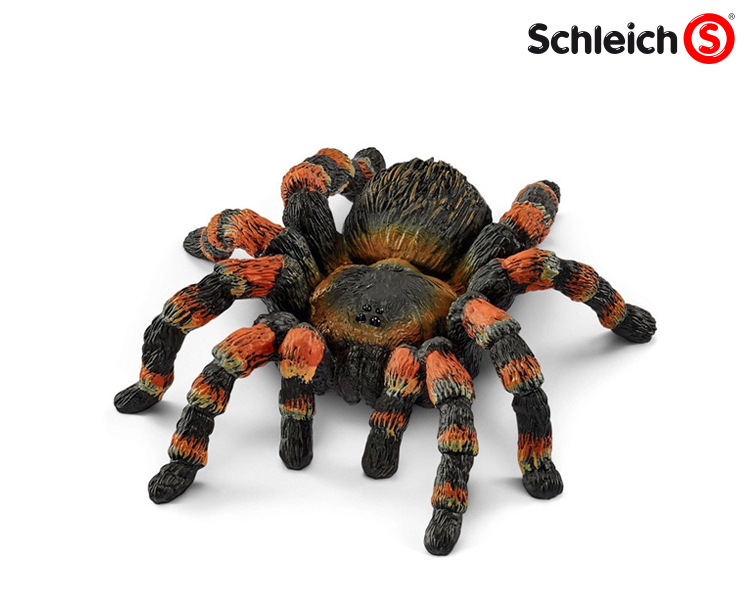 新款2019 狼蛛捕埋蛛蜘蛛 14829 仿真昆虫模型玩具 schleich 德国思乐