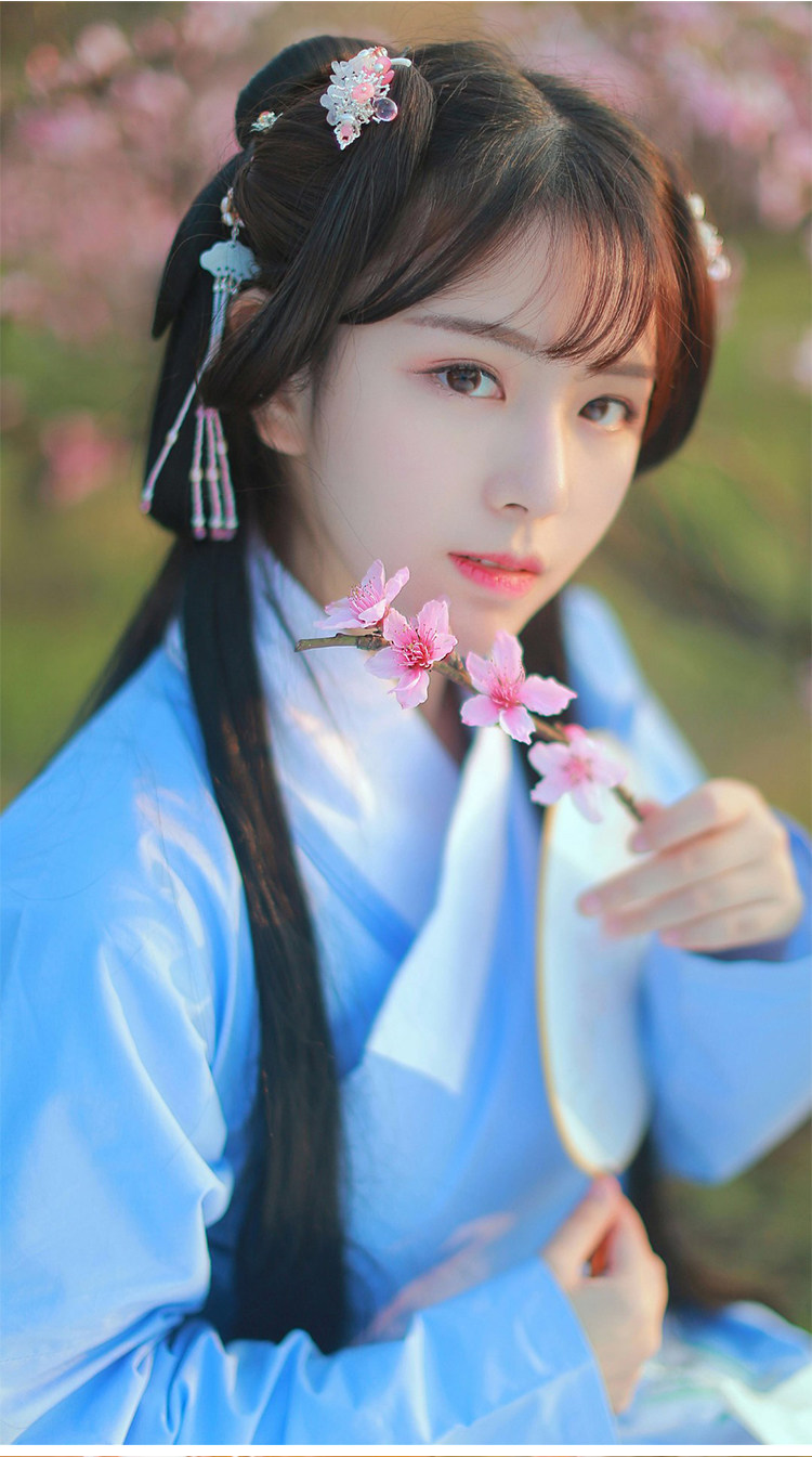 古代假发仙女长发一卡刘海直发片汉服写真影视直发片