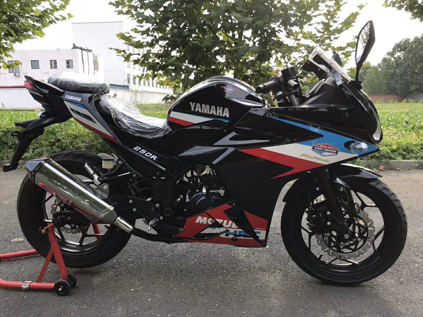 二手川崎小忍者摩托车r3跑车250cc双缸水冷公路赛趴赛机车地平线