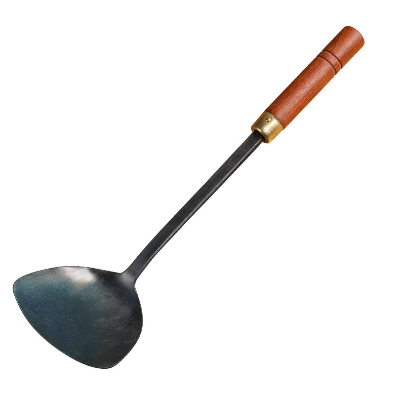 铁锅大当家手工锅铲专用家用炒菜铁铲铲子加长锅铲