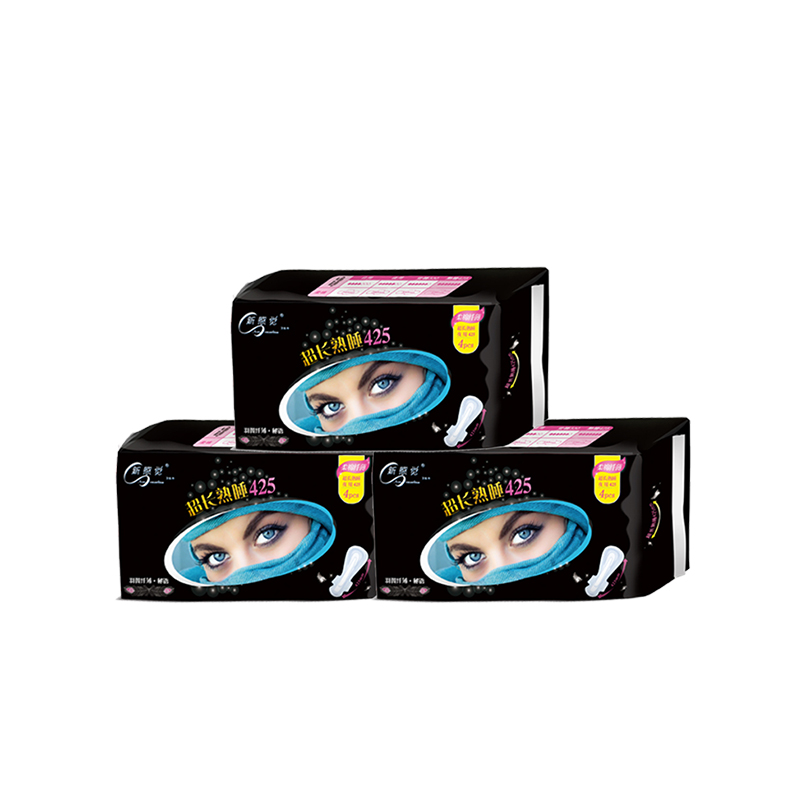 新感觉卫生巾组合3包羽翼轻薄柔棉加长熟睡夜用卫生巾