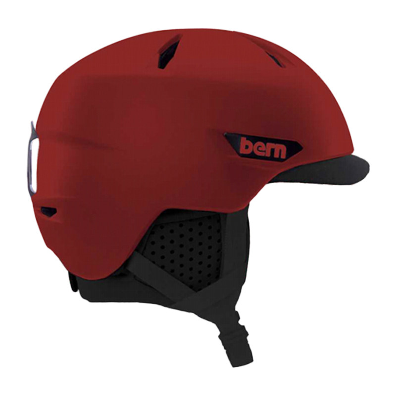 2223美国bern单板滑雪头盔男女款亚洲版盔帽檐户外单双板头盔