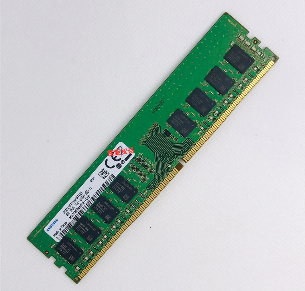 三星4gb1rx16pc42400tddr44g台式机内存条m378a5244cb0crc内存