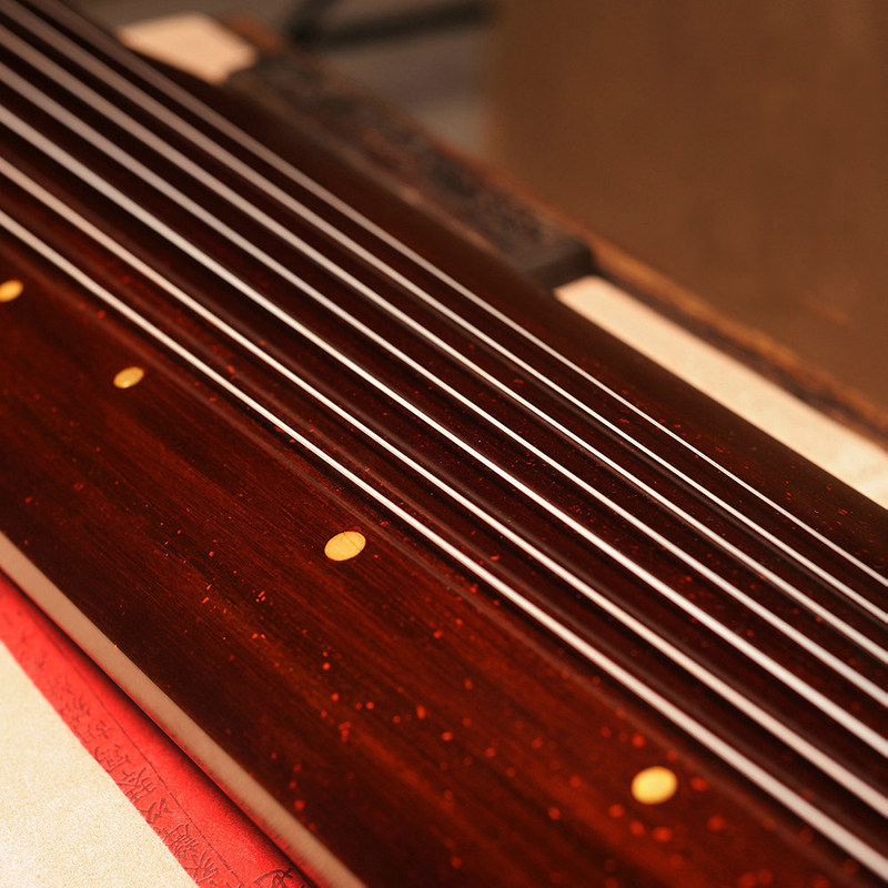 青山桐木古琴伏羲仲尼式老手工生漆初学者专业古琴