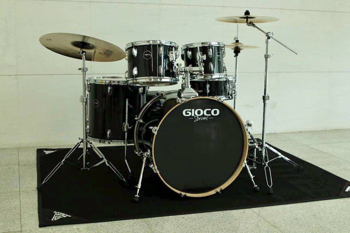 架子鼓gioco台产正品聚击成人儿童初学摇滚架子鼓