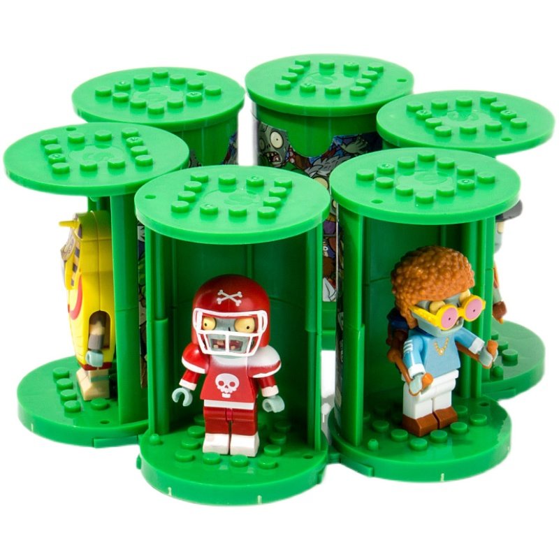 植物大战僵尸乐高盲盒全套人仔正版扭蛋积木巨人僵尸塑料积木