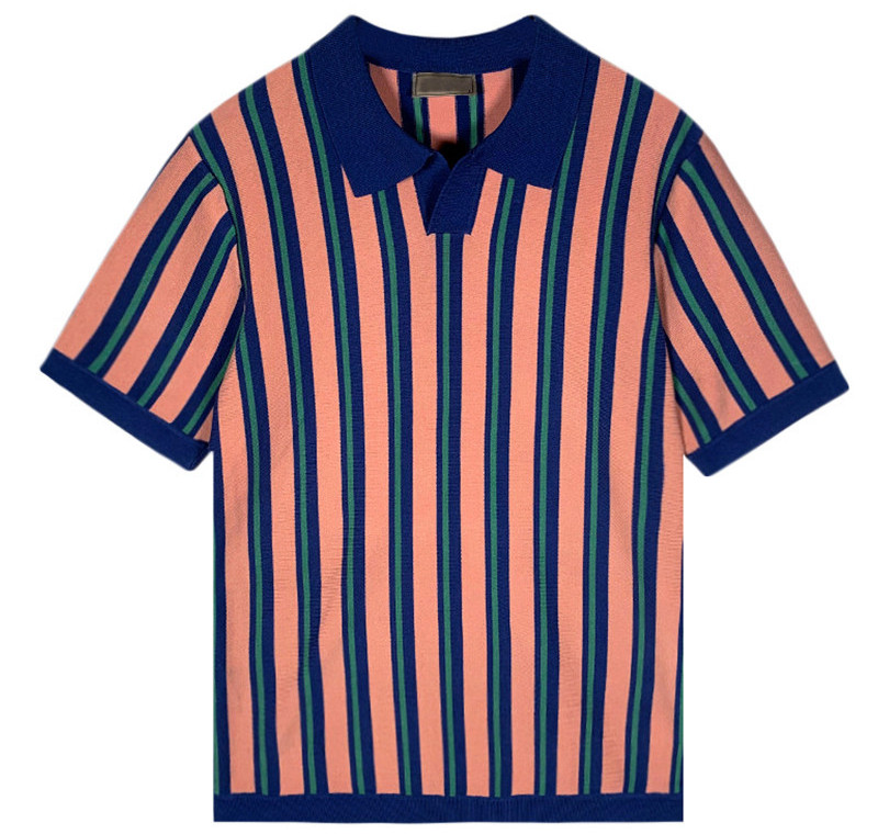 brother夏天自制男式翻领拼色保罗衫 青年时尚显瘦撞色polo短袖男