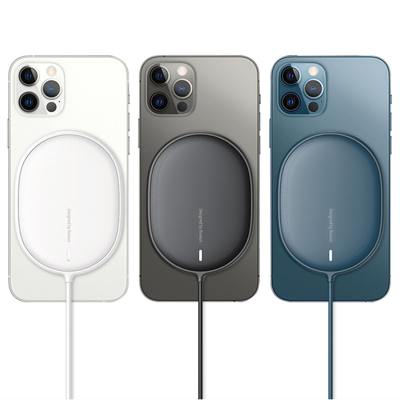 苹果无线充电器磁吸倍思适用于iphone12promax手机专用12maxpro手机