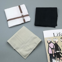 Pure cotton handkerchief paold-style male and female handkerchief with soft and sweat-thin vegetarian colour simple classic full cotton square towels