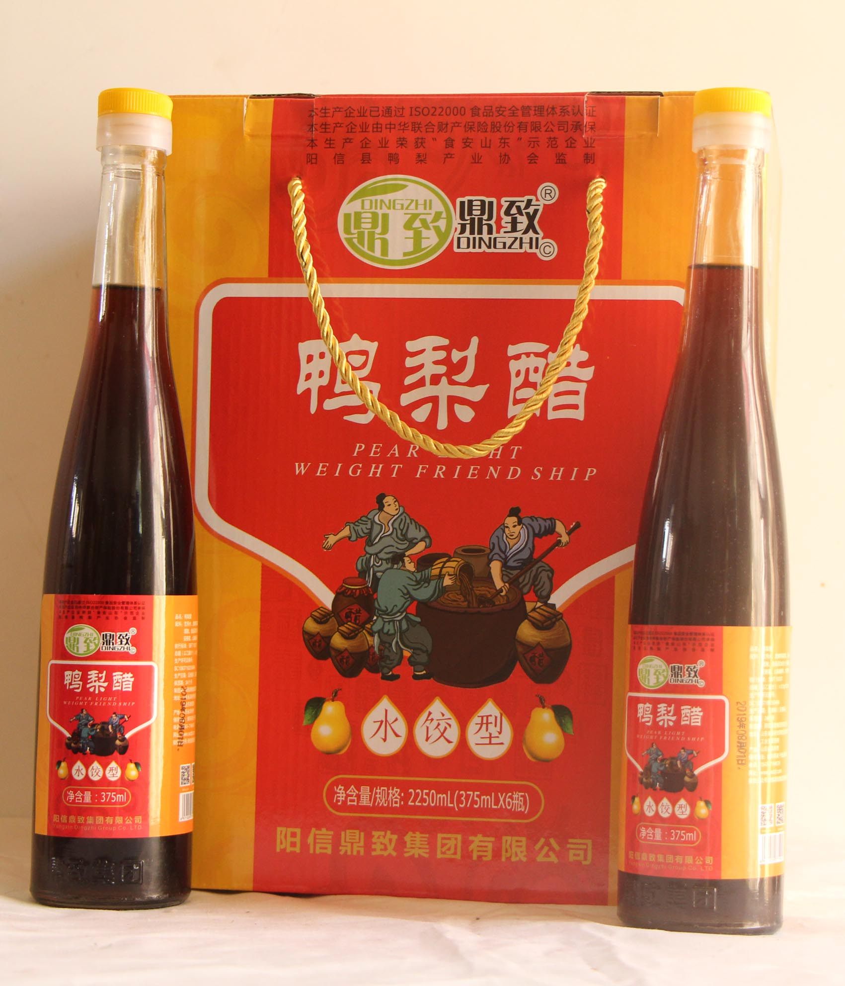 阳信特产鼎致水饺醋醋鸭梨酿造食醋饺子上等醋制品