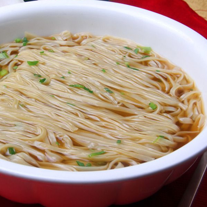 小麦中宽汤面挂面煮干特产包邮手工二刀面条面条