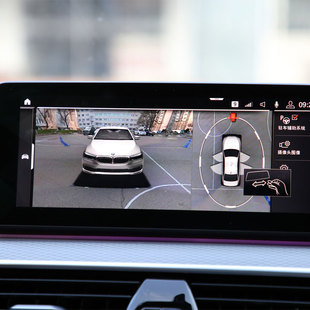 x7环视3d原厂360倒车影像 宝马3系5系7系原厂360全景影像x3