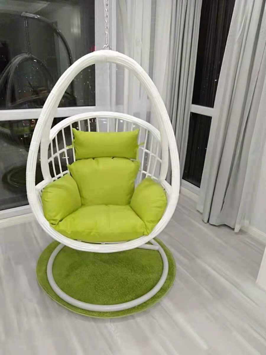 吊椅家用阳台摇篮鸟巢吊篮椅子室内秋千摇椅户外秋千