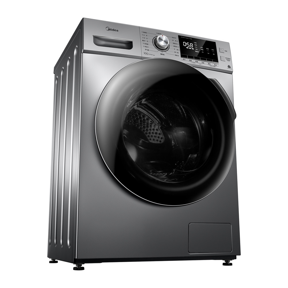 美的10kg公斤洗衣机全自动家用滚筒烘干一体机杀菌洗衣机