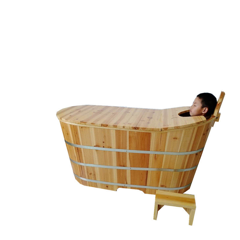 木桶熏蒸加热泡澡汗蒸浴缸一体大人家用洗澡沐浴桶